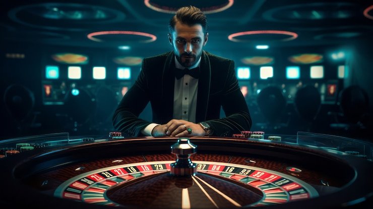 Live dealer roulette Pragmatic Play di the777 dengan siaran multi-kamera